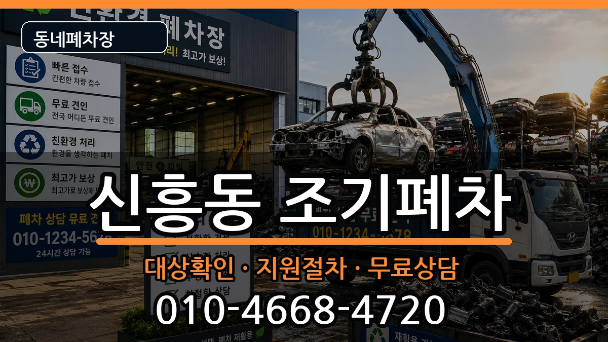 전라남도목포시신흥동  조기폐차 주의사항형