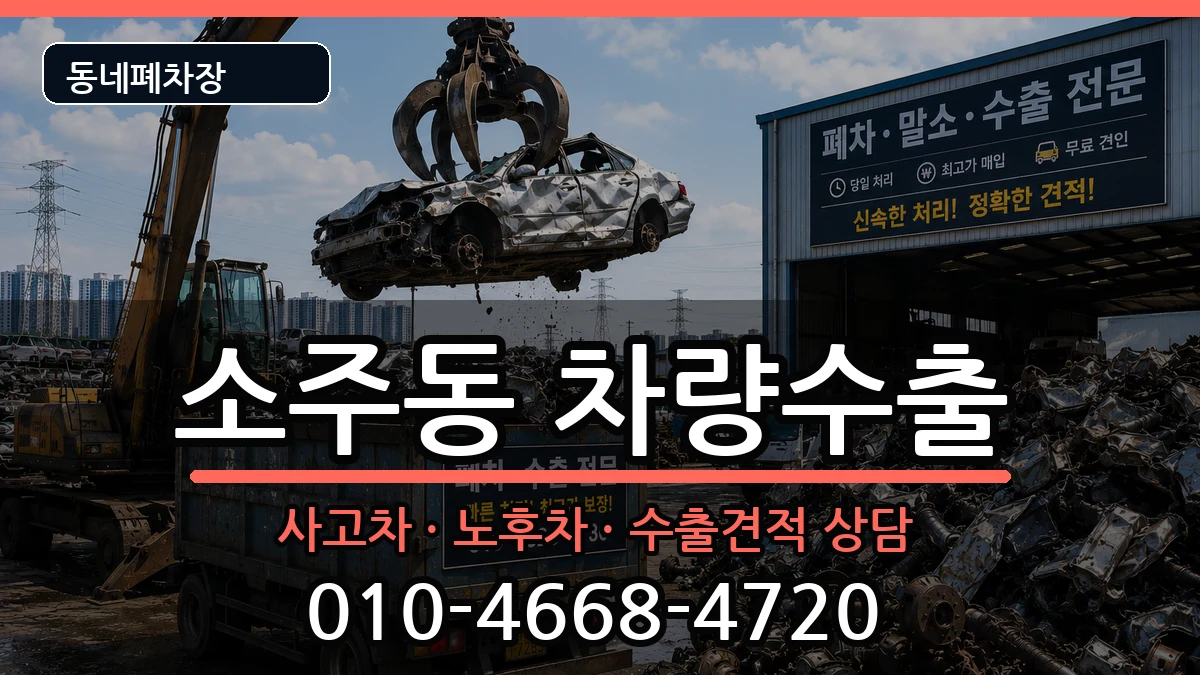 경상남도양산시소주동 차량수출 경상남도양산시소주동 차량수출 차량 처리 안내 이미지 1