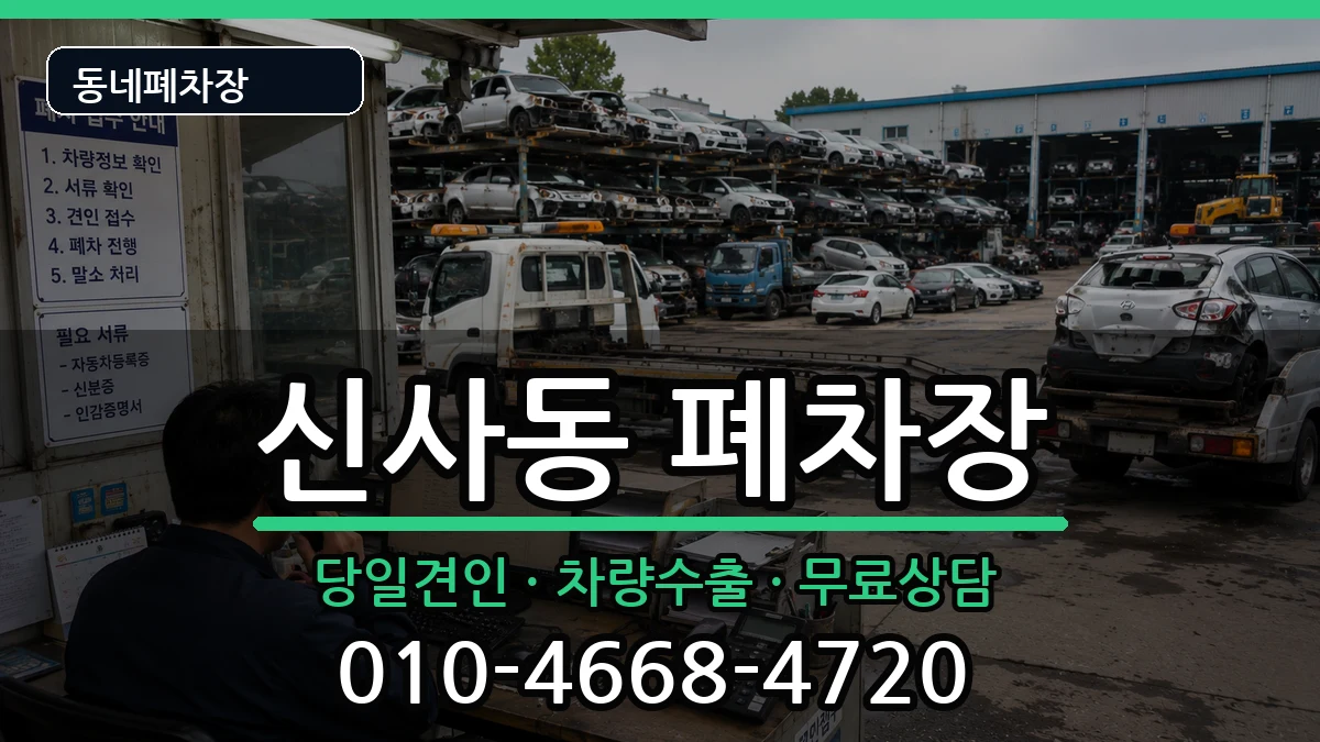서울특별시강남구신사동 폐차 서울특별시강남구신사동 폐차 차량 처리 안내 이미지 2