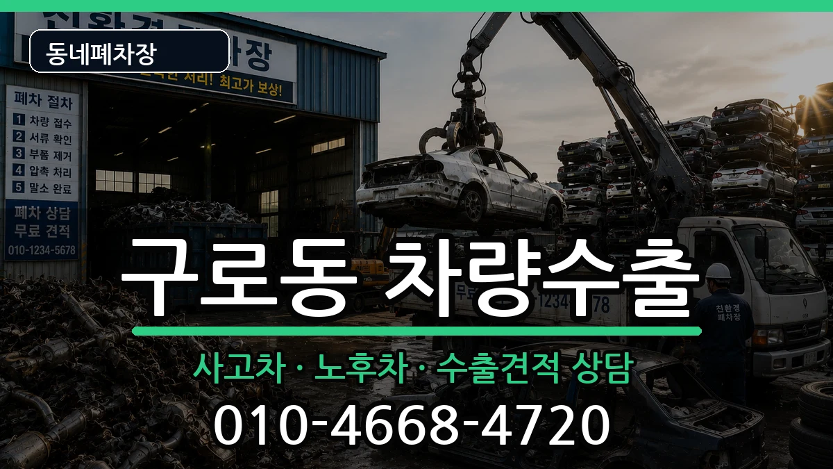 서울특별시구로구구로동 차량수출 서울특별시구로구구로동 차량수출 차량 처리 안내 이미지 1