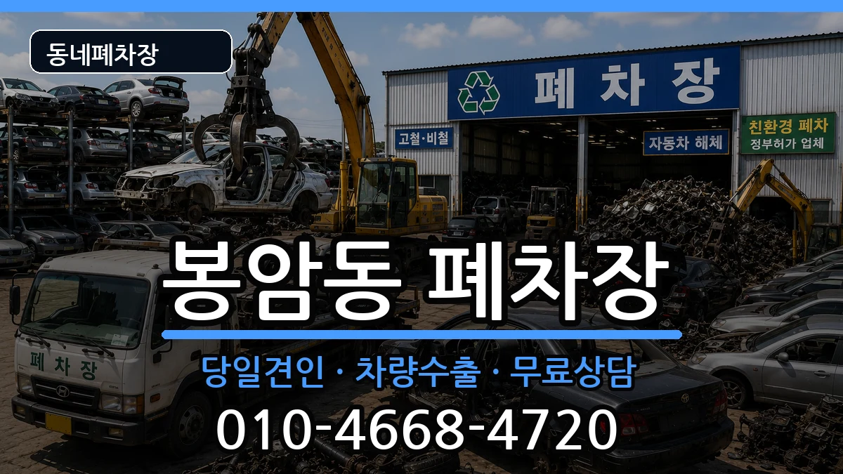 경상남도창원시마산회원구봉암동 폐차 차량 처리 안내 이미지 2