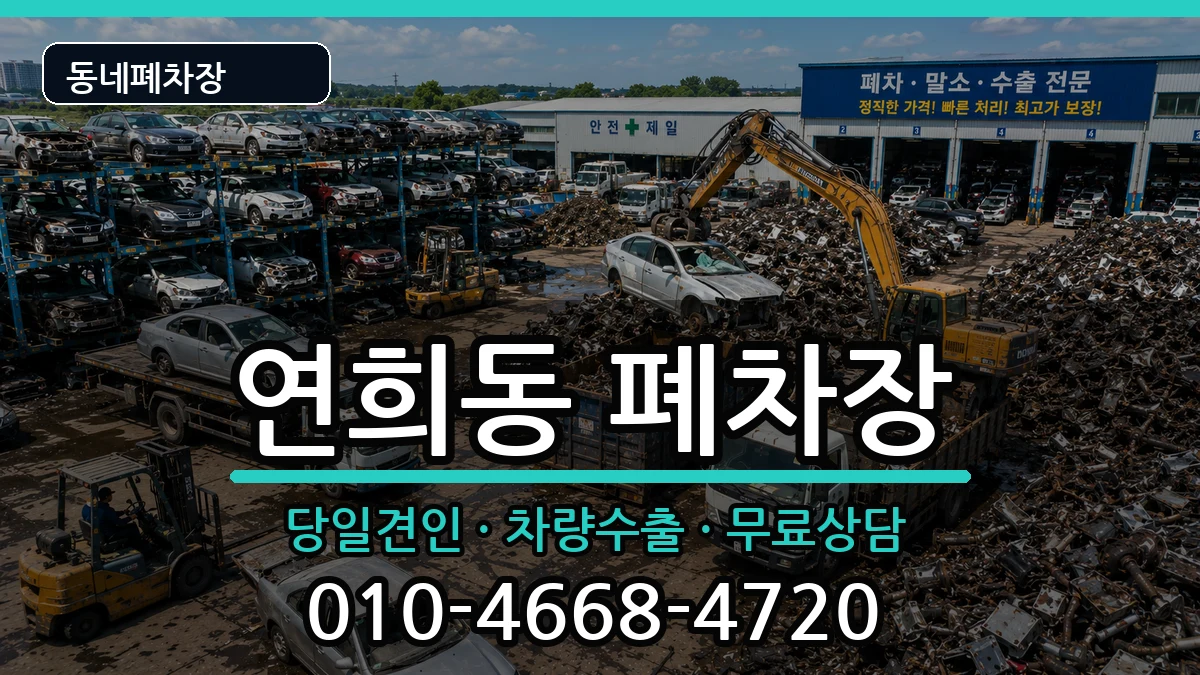 서울특별시서대문구연희동  폐차 비용형
