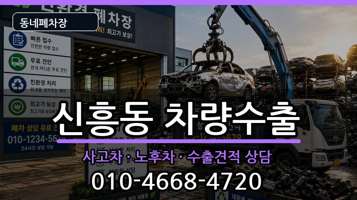 전라남도목포시신흥동 차량수출 차량 처리 안내 이미지 1