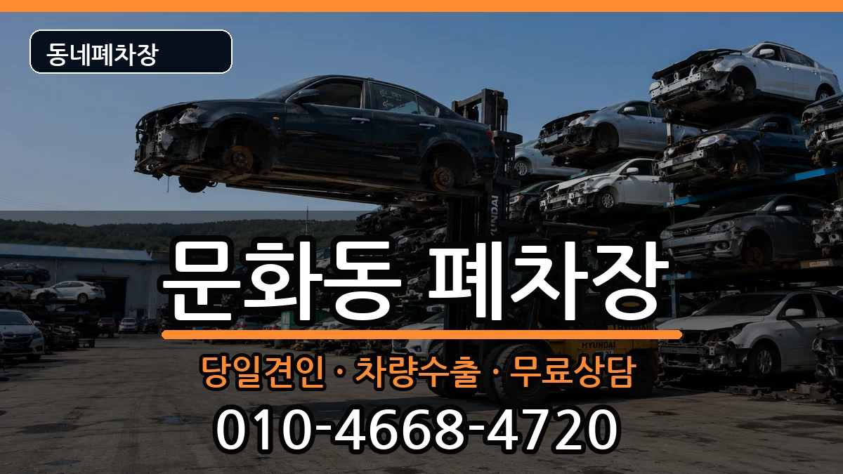 경상남도창원시마산합포구문화동 폐차 차량 처리 안내 이미지 2
