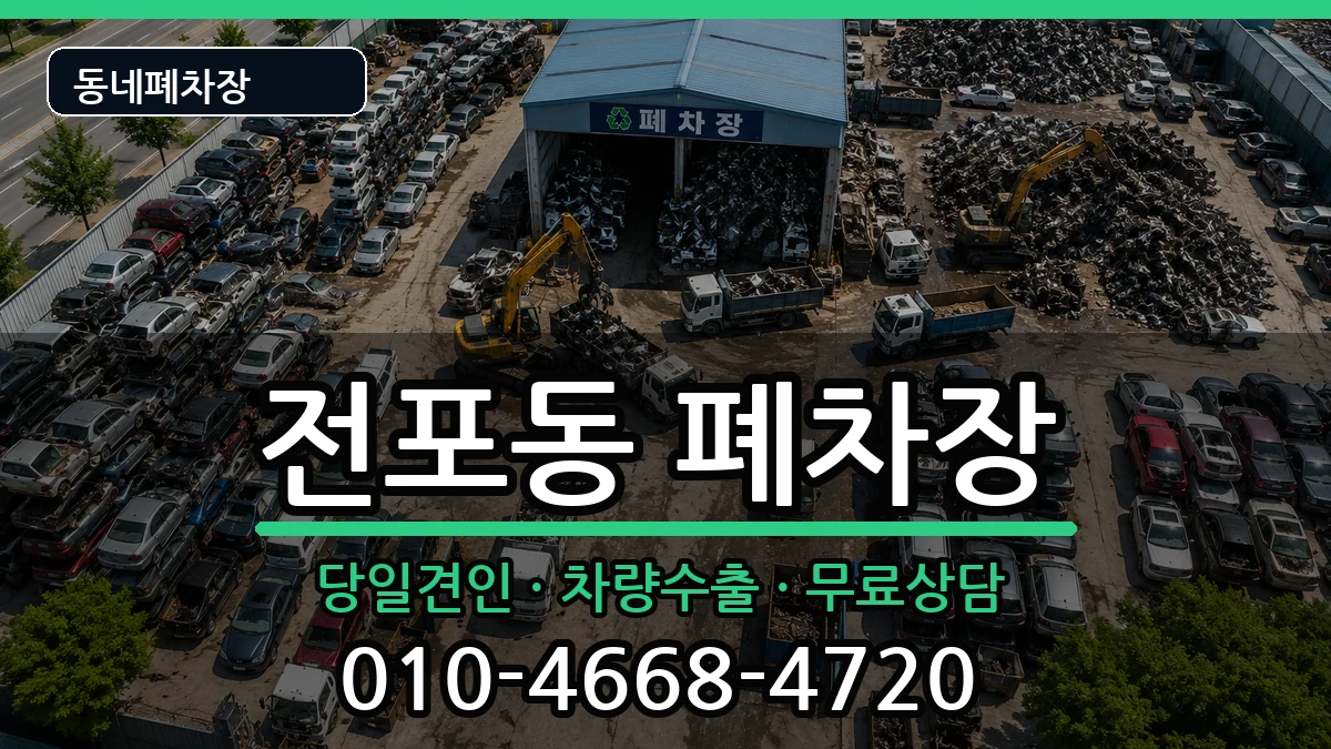 부산광역시부산진구전포동 폐차 부산광역시부산진구전포동 폐차 차량 처리 안내 이미지 1