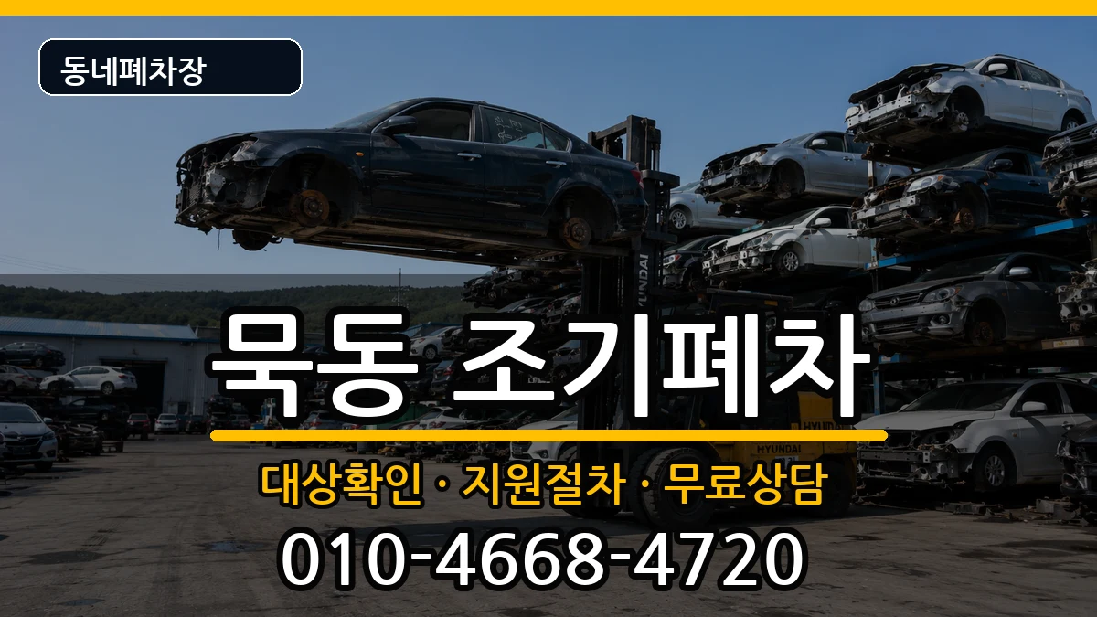 서울특별시중랑구묵동 조기폐차 서울특별시중랑구묵동 조기폐차 차량 처리 안내 이미지 3
