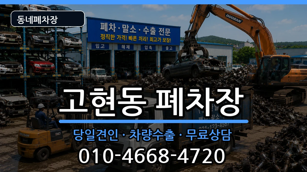 경상남도거제시고현동 폐차 경상남도거제시고현동 폐차 차량 처리 안내 이미지 3