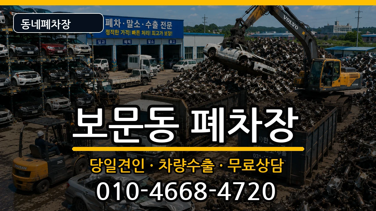 서울특별시성북구보문동 폐차 차량 처리 안내 이미지 3