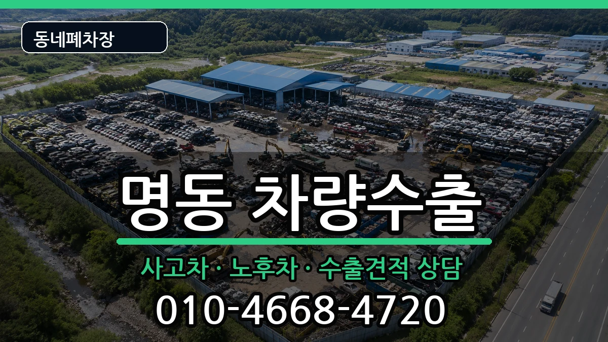서울특별시중구명동 차량수출 서울특별시중구명동 차량수출 차량 처리 안내 이미지 1