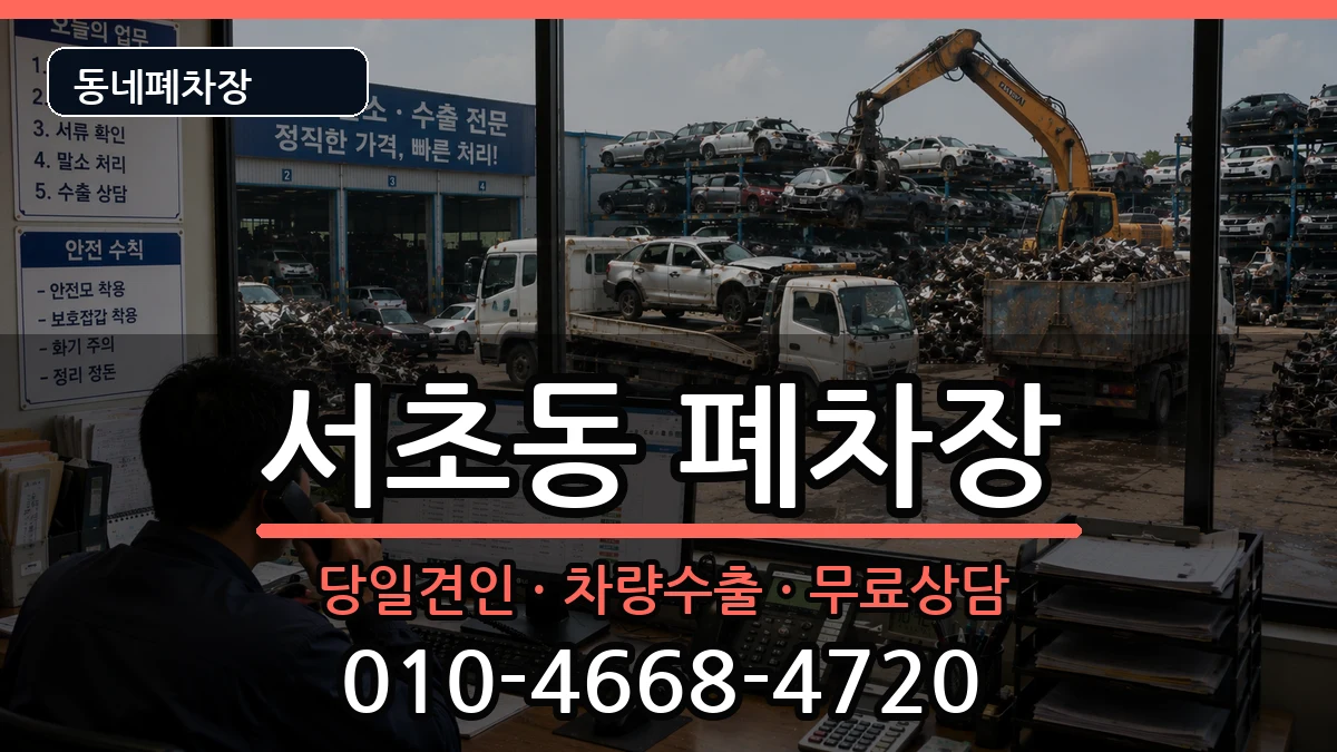 서울특별시서초구서초동 폐차 서울특별시서초구서초동 폐차 차량 처리 안내 이미지 2