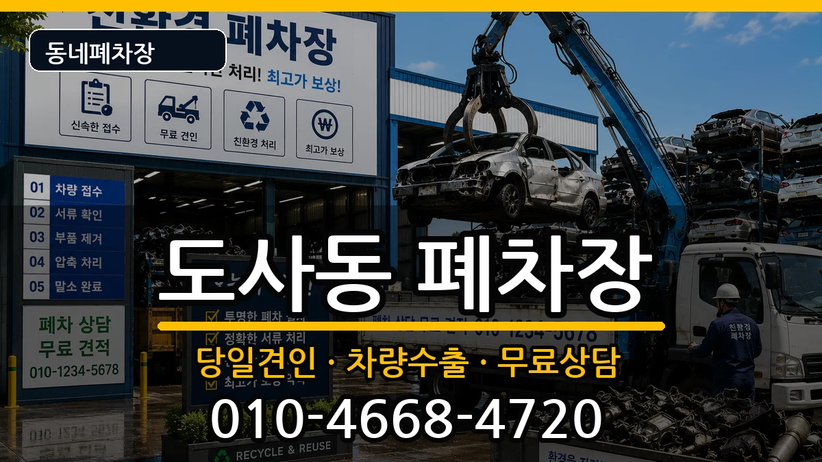 전라남도순천시도사동  폐차 지역형