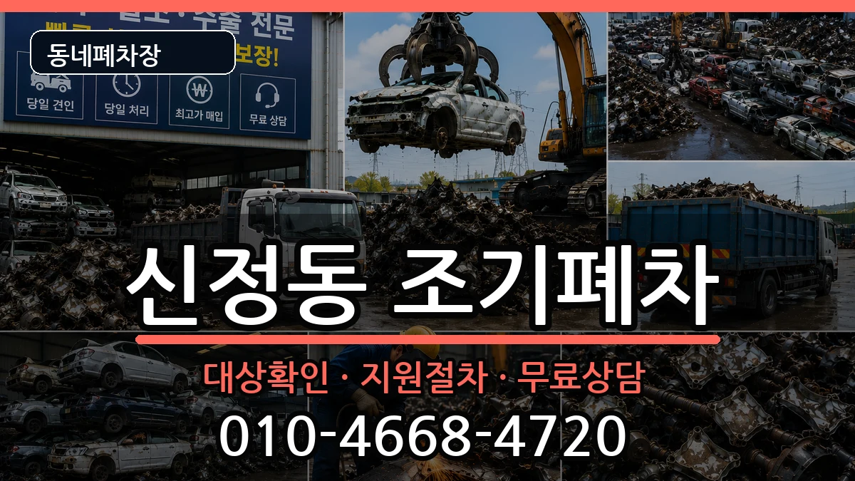 서울특별시양천구신정동  조기폐차 비교형